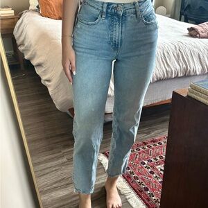 Old Navy Light Blue Ankle Jeans